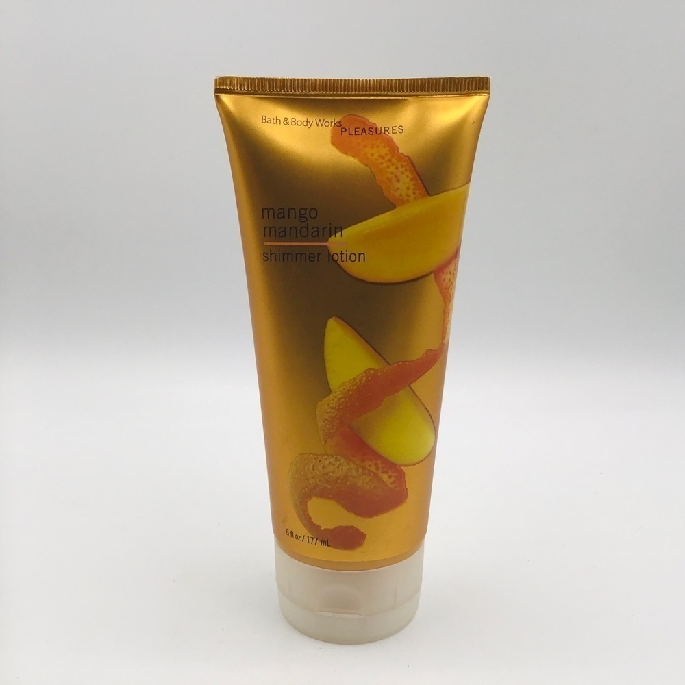 BATH & Body Works Pleasures Shimmer Lotion Mango Mandarin 6 Oz Discontinued